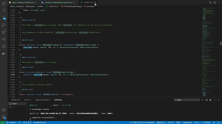 S4E2 Preloading Strategies for Lazy Loading Modules