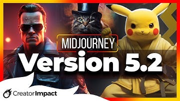 V5.2 - Using NEW Midjourney Version 5.2 (for ENHANCED AI Art!)