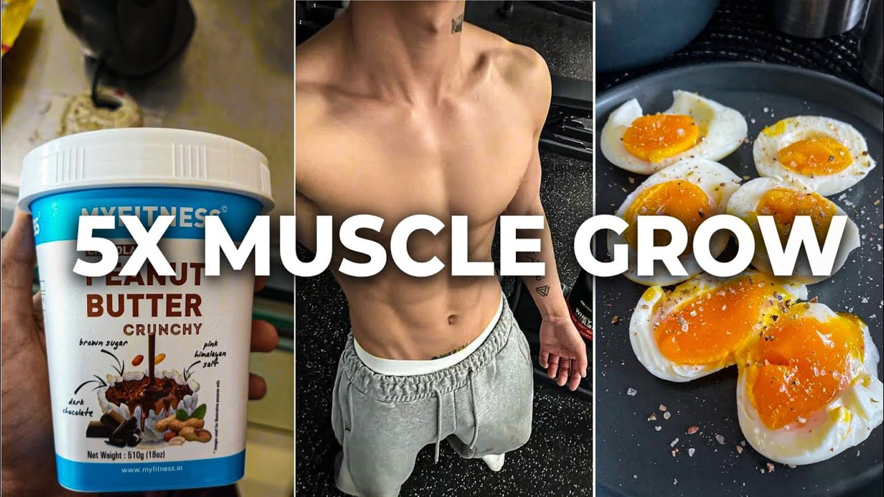 Eat These 5 Foods Daily & Build Muscle Faster - YouTube