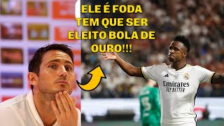 🚨 FRANK LAMPARD solta o verbo e fala que VINI JR é MELHOR que MBAPPÉ e HAALAND!!!