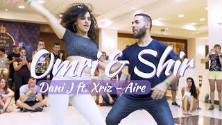 Aire - Oficial Dani J ft. Xriz I Omri y Shir Bachata Dance at Bachata King Festival Kos 2019