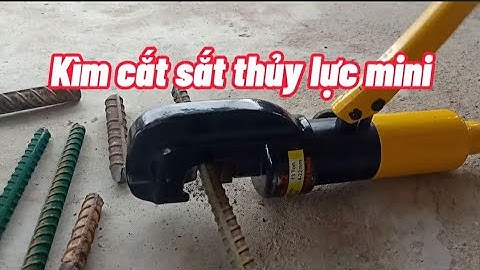 Kìm cắt sắt thủy lực | DỤNG CỤ CÔNG TRÌNH