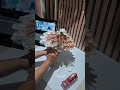 pertama kalinya bikin round buket dari uang✨️ #handmade #tutorial #storytelling #diycrafts #shorts