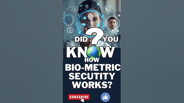 Hoe werkt biometrische beveiliging, gezichts- en vingerafdrukherkenning, digitale identiteit en A...
