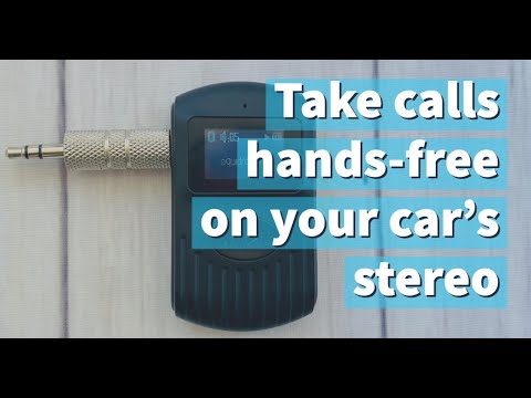 Play music and take calls hands-free with your car stereo