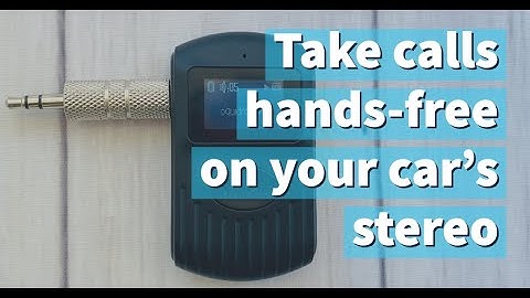 Play music and take calls hands-free with your car stereo