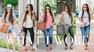 WHAT I WORE - 12 Summer Outfit Ideas | LuxMommy