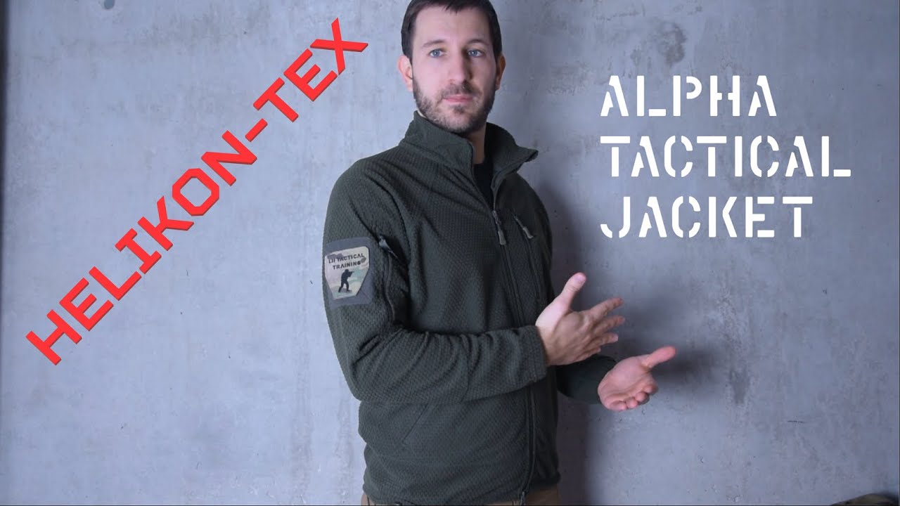 ALPHA TACTICAL Jacket - Grid Fleece - Helikon Tex