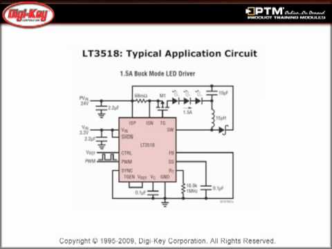 LT3518 - LED Driver with 2.3A Switch Current