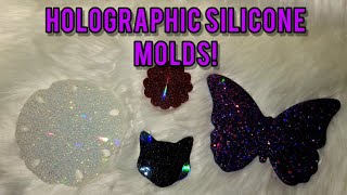 Holographic Silicone Molds | KCC Glitter |Juliart Studios Molds | What is this magic?!