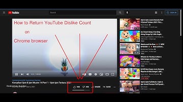 How to Return YouTube Dislike Count on Chrome browser - 2021