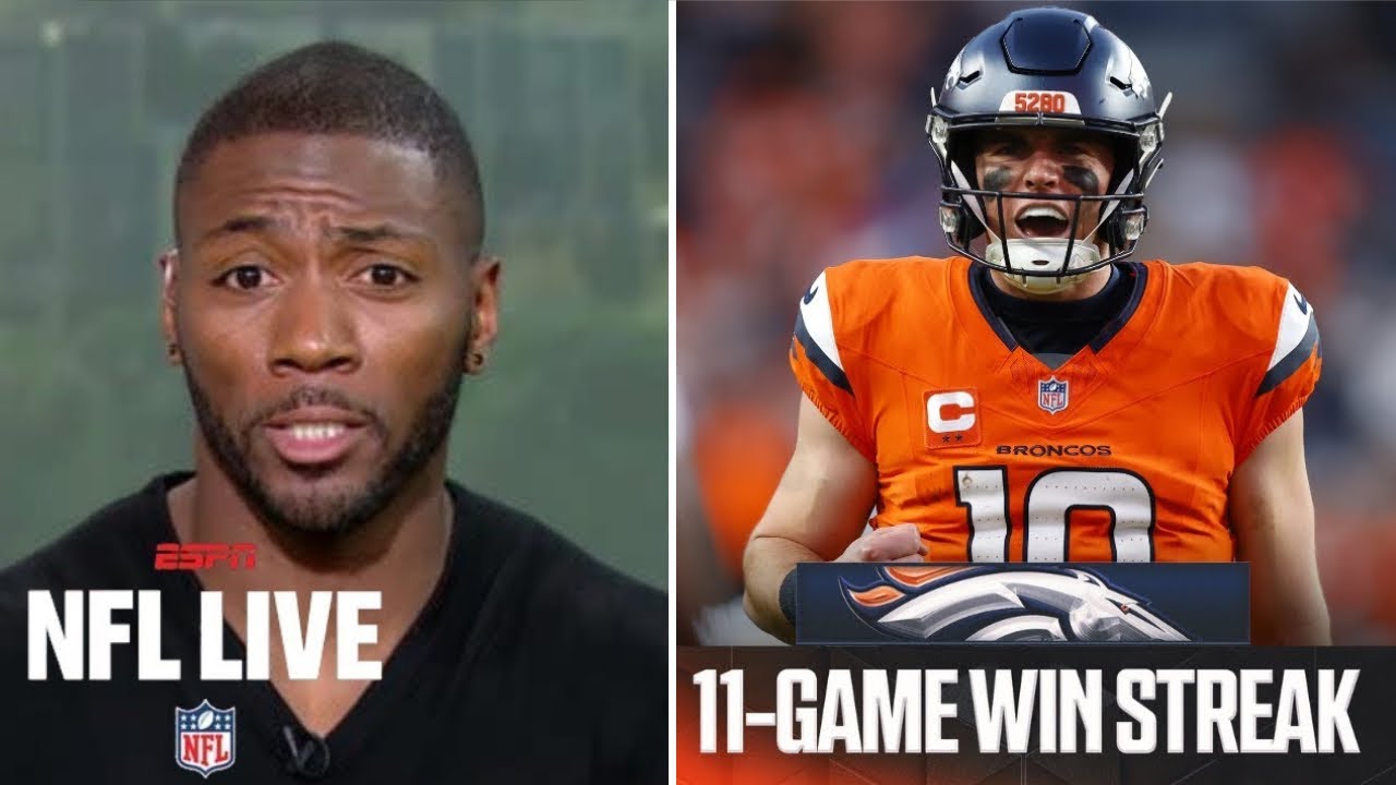 NFL LIVE | Bo Nix & Broncos deserve major props - Ryan Clark on Denver's 11-game win streak