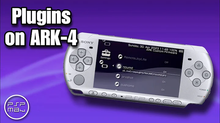 PSP tutorial : How to install plugins on ARK-4 cfw