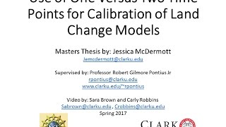 Use of One Versus Two Time Points for Calibration of Land Change Models