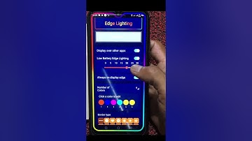 How to Enable Edge Lighting Any Android Device Edge Lighting Effect Notification And Incoming Call