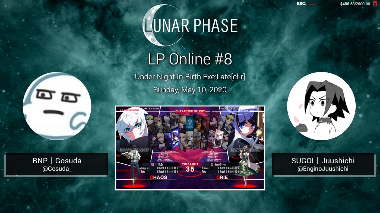 LP Online #8: Under Night In-Birth Exe:Late[cl-r]