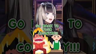 Raden STANDS UP to Racist Customer #hololive #vtuber #holojp #ホロライブ #short