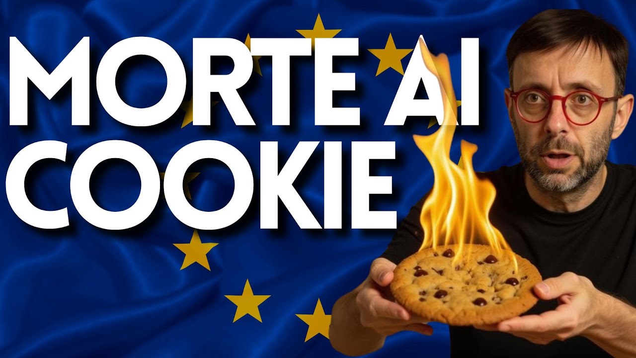Copertina del video: MORTE AI COOKIE: la UE Vuole Eliminare i Cookie Banner. È un bene? #1466