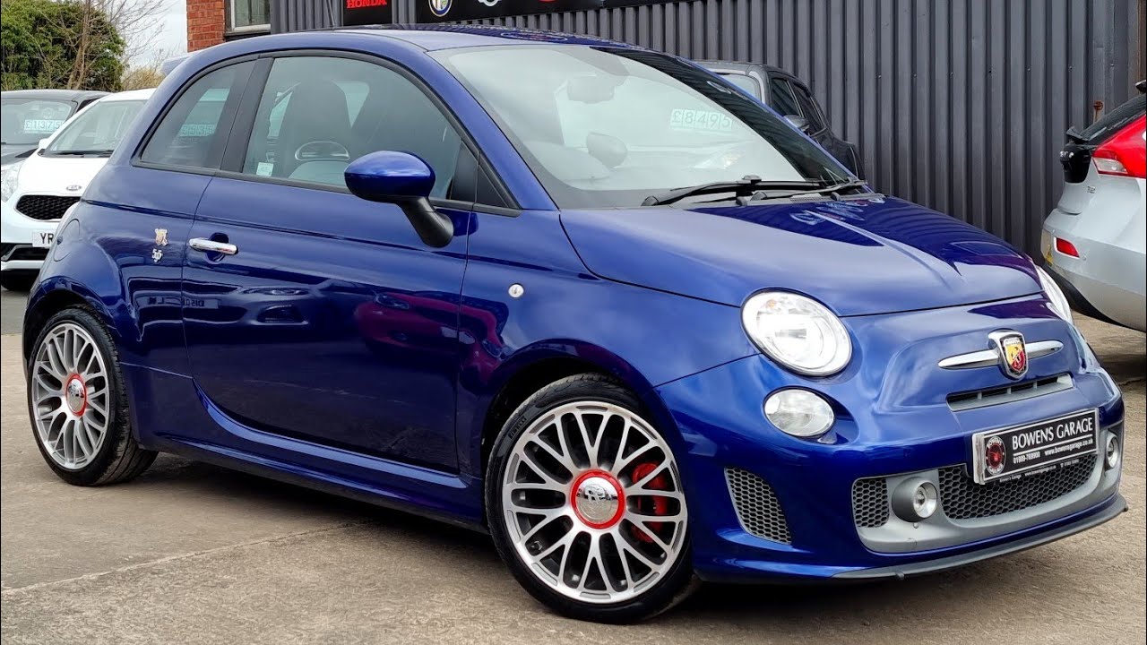 Abarth 500 595 Turismo 1.4 160Bhp 3Dr In Podium Blue. 17K Miles. 2 Owners.  3 Services. £9990 - Youtube