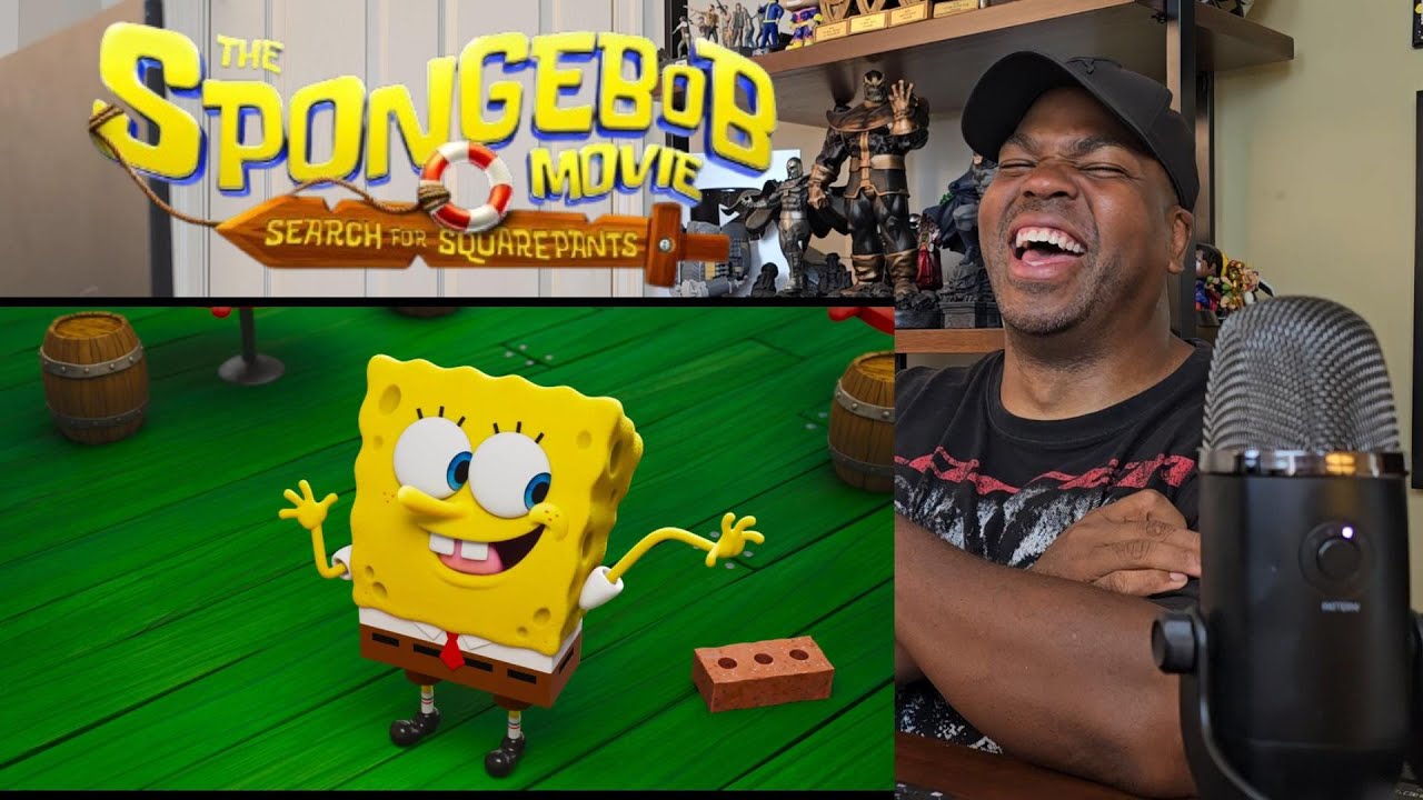 The SpongeBob Movie: Search For SquarePants | Teaser Trailer | Reaction!