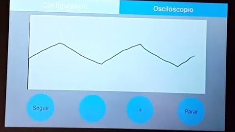 23 Seudo Osciloscopio con Arduino y Android