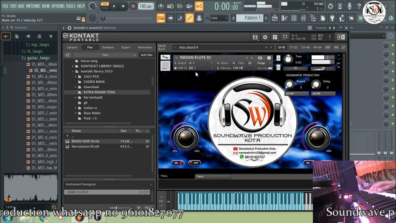 Indian flute kontakt librery Indian touch flute instrument