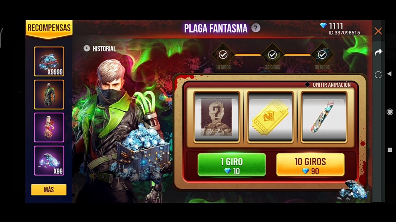 FREE FIRE EN VIVO | NOS SACAREMOS 10K DE DIAMANTES // OSIRISYT