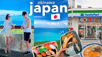this is OKINAWA 🇯🇵 japanese supermarket food haul 🍱 miyako island 🌴 beach paradise & caves