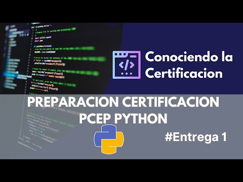 Certificacion PCEP de Python Parte I