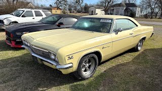 I Bought An Abandoned 1966 Impala Ss From A Tv Show Parked Over 10 Years