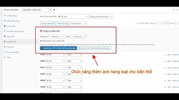 Chia sẻ code thêm nhanh hàng loạt ảnh cho biến thể sản phẩm trong WooCommerce