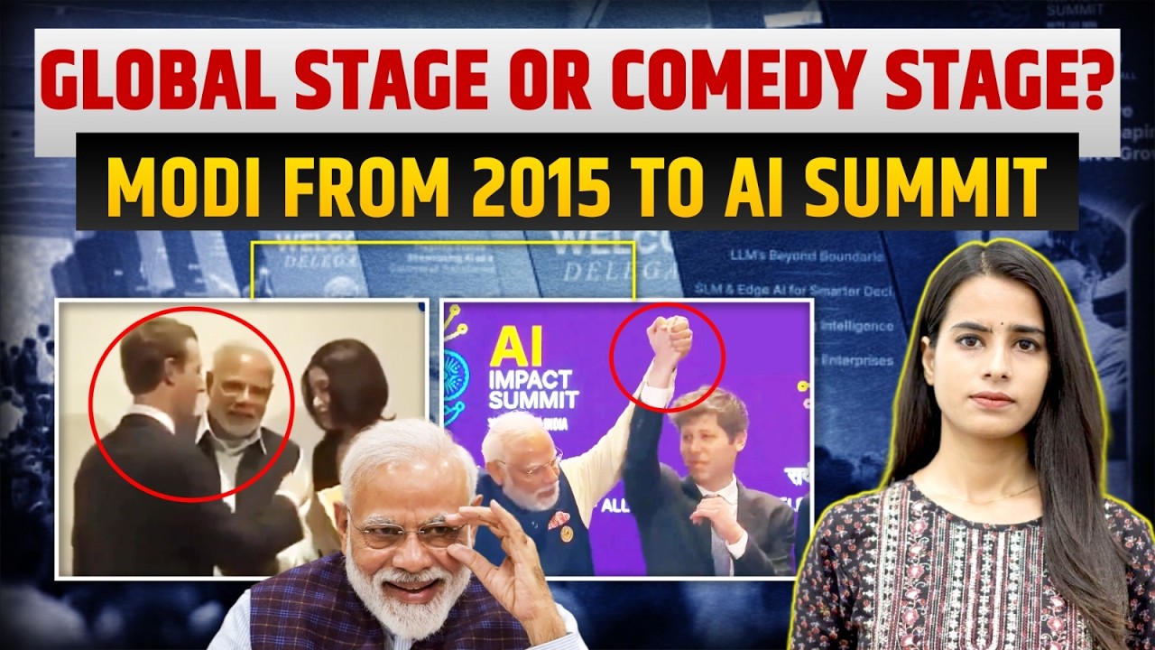 From Zuckerberg to AI Summit: Modi on the Global Stage or Comedy Stage?