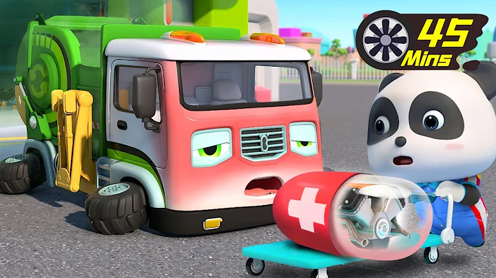 Garbage Truck is Sick | Super Ambulance, Police Car | Car Cartoon | BabyBus - Cars World
