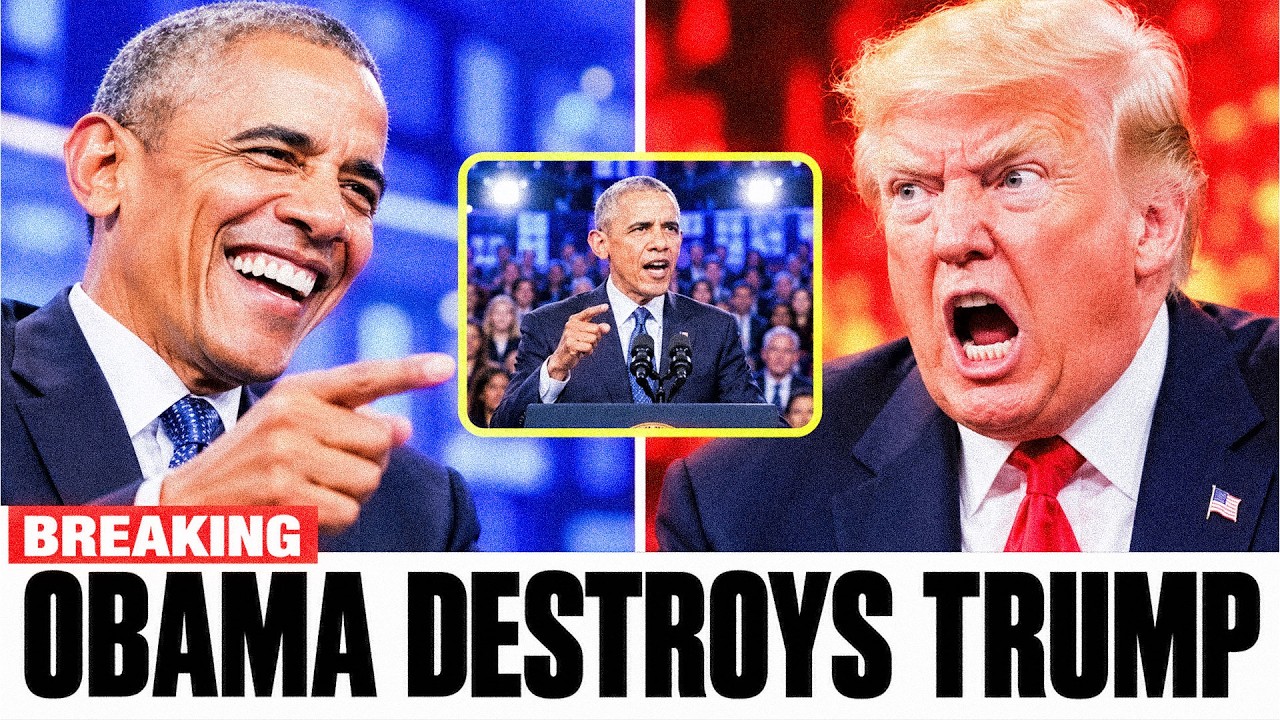 Trump GOES NUTS After Barack Obama DESTROYED Him ON live TV