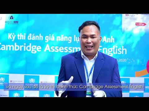 Ocean Edu - Đồng hành cùng kỳ thi Cambridge Assessment English cụm thi Ninh Bình