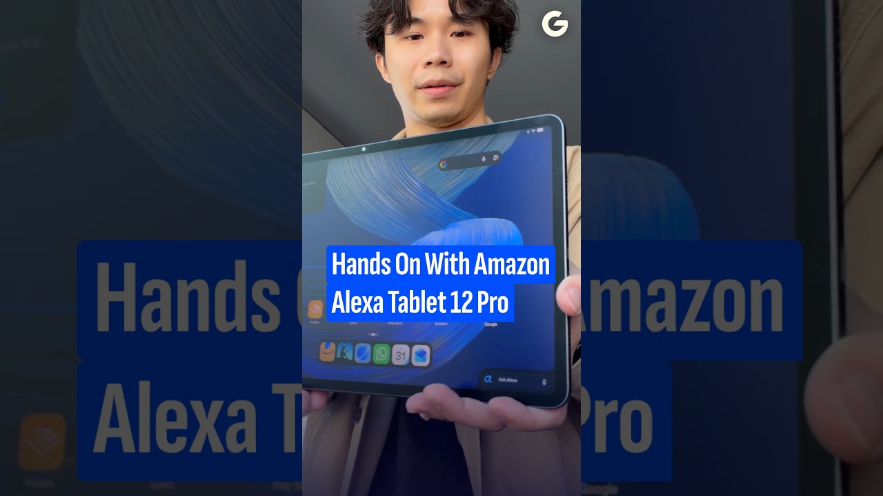 Hands On With the New Amazon Alexa Tablet 12 Pro