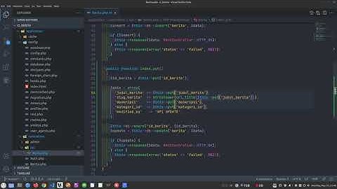 Membangun RestFul API di Codeigniter 3 - #6  Update Data