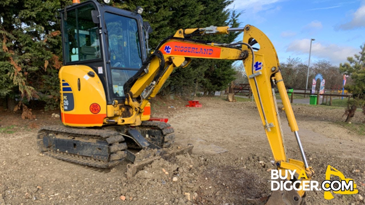 2019 Komatsu PC26 MR-3 for sale - YouTube