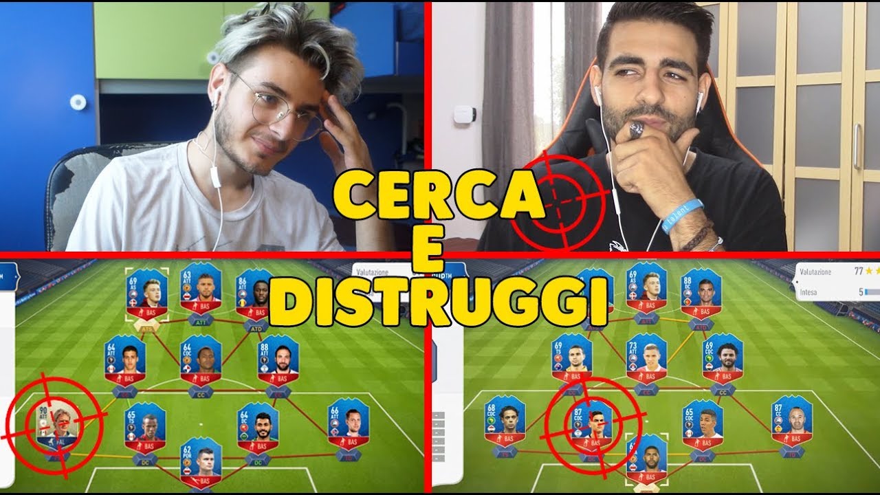 SEARCH AND DISCARD CHALLENGE! VS KUNDISPA! Fifa 18