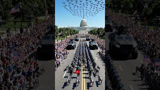 Futuristic USA Army parade 100#army#parade#usareels#usarmy#usa #motivation #lostt2007 #short #viral