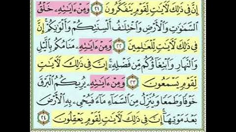 #ومن آياته خلق السموات والارض واختلاف ألسنتكم وألوانكم# مقطع قرآنى للشيخ عبدالله_الموسى Best _Qur'an