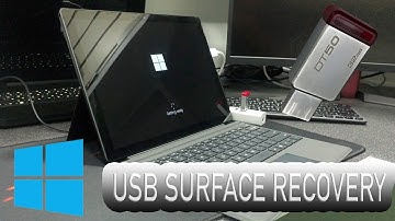 HOW TO CREATE RESTORE USB RECOVERY SURFACE PRO 6 ( PRO X 7)  (WINDOWS  10) Install Tutoriel