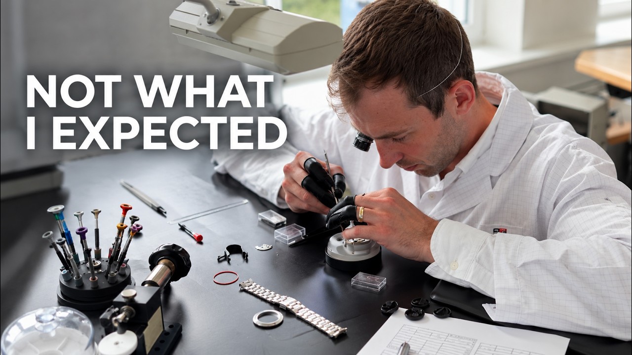 I Toured Swiss Watchmaking: 11 Realities That Shocked Me - YouTube - Harrison Elmore