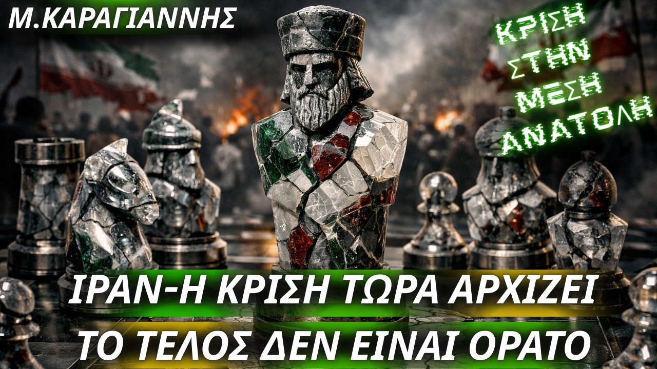 Μάνος Καραγιάννης: Ιράν- Η κρίση τώρα αρχίζει- Το τέλος δεν είναι ορατό- Η Ελλάδα θα επηρεαστεί