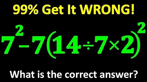 Dit verbazingwekkende wiskundige probleem lijkt eenvoudig, maar 99% heeft het VERKEERD! 🤯