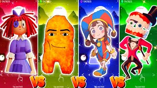 [Amazing Digital Circus] RAGATHA VS Gegagedigedagedago VS CAINE VS POMNI Tiles Hop EDM Rush!