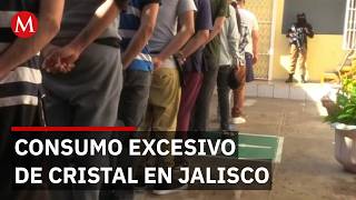 Cristal es la principal causa de internamiento en Jalisco, superando alcohol y marihuana
