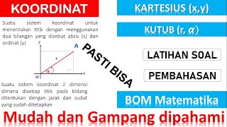 koordinat kartesius dan koordinat kutub | kartesius-kutub