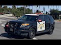 California highway patrol ford explorer responding code 3