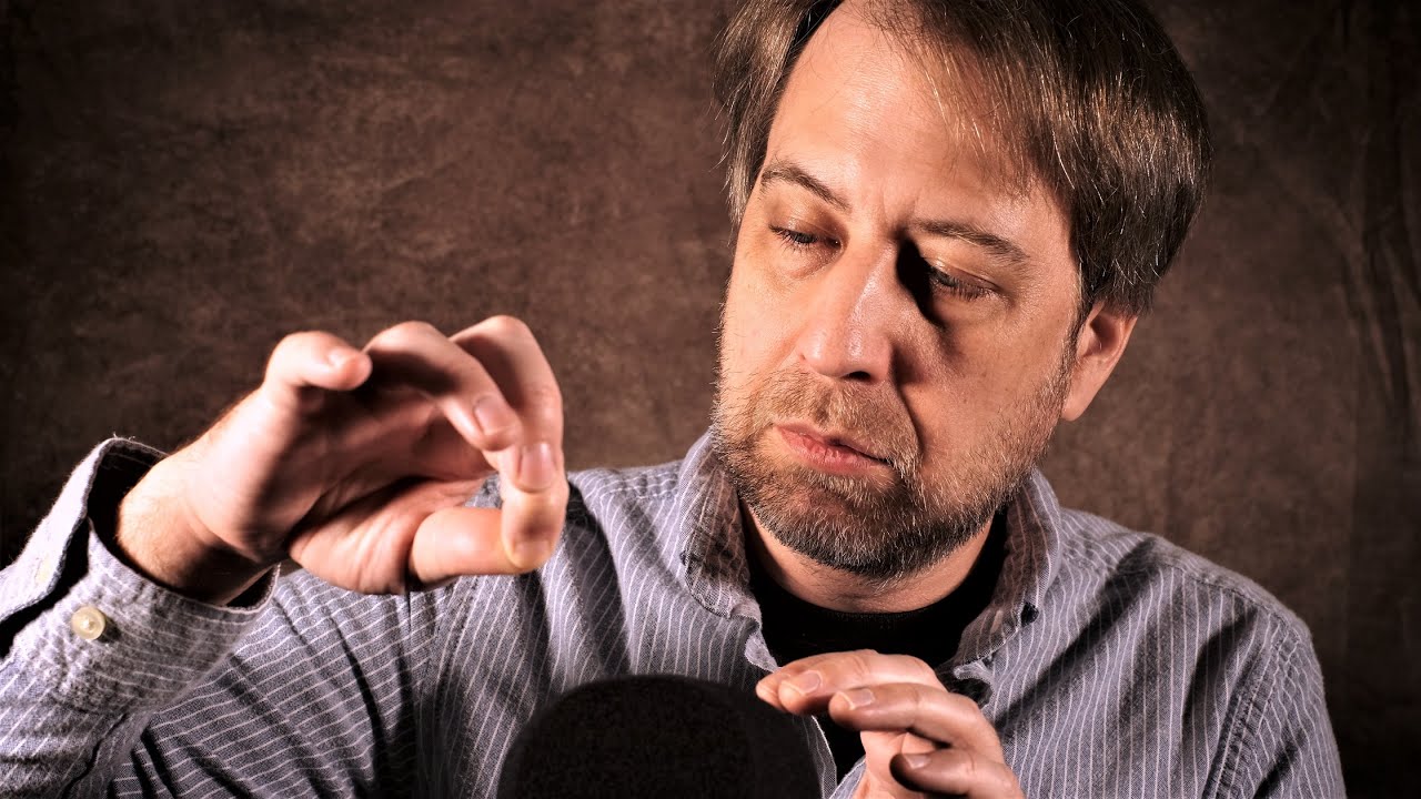 ASMR Pulling Visual Triggers - Mic, Energy, Rope pulling